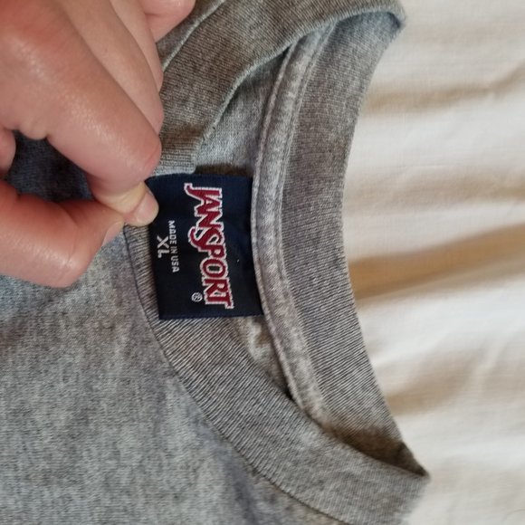 Jansport University of Virginia L/S Gray XL - Picture 6 of 8